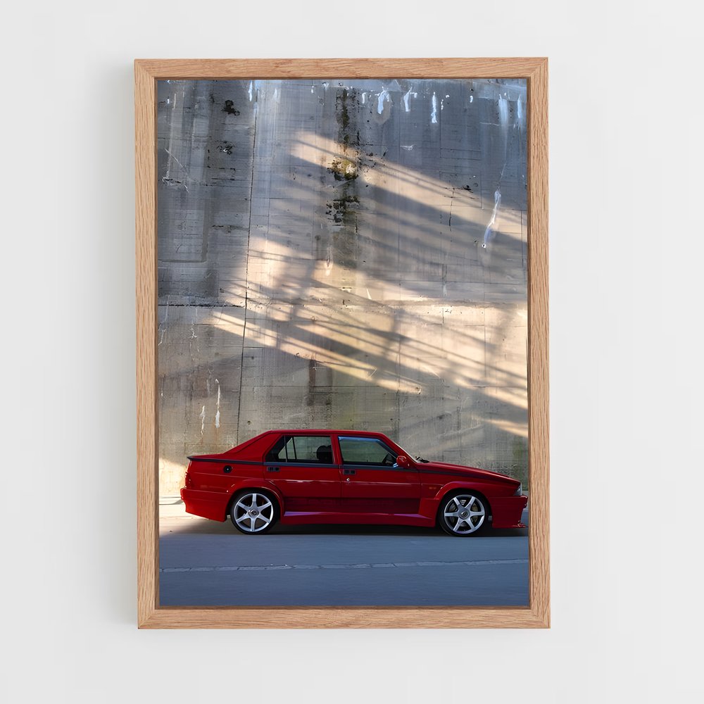 Poster turbo evoluzione – affiche Alfa Romeo (vue 4)